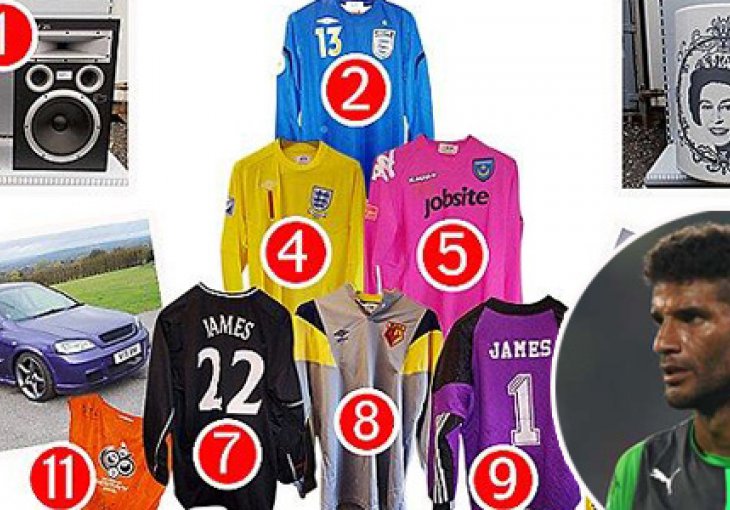 David James prodao svoje uspomene