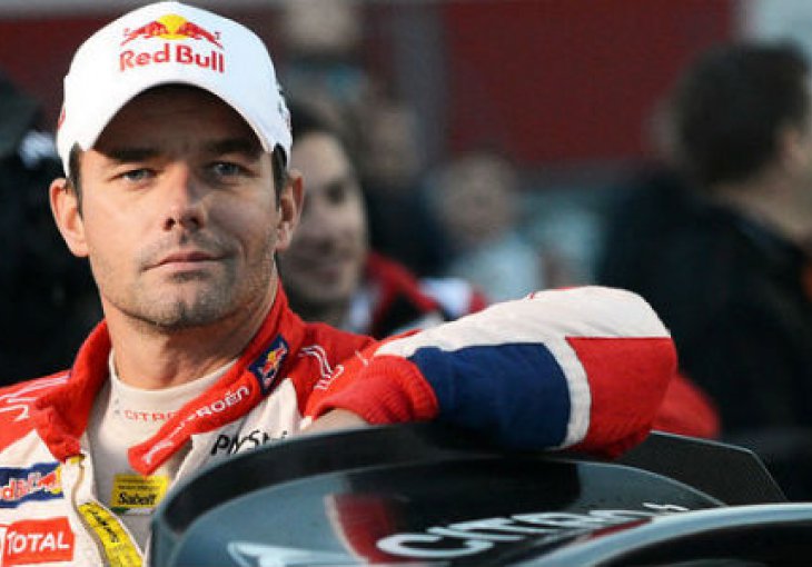 Loeb vozi na reliju u Monte Carlu