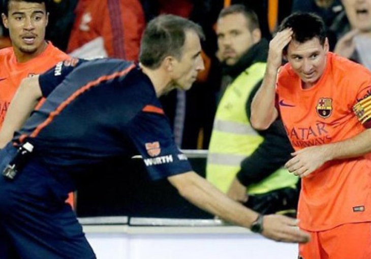 Valencia najavila strogu kaznu za navijača koji je pogodio Messija