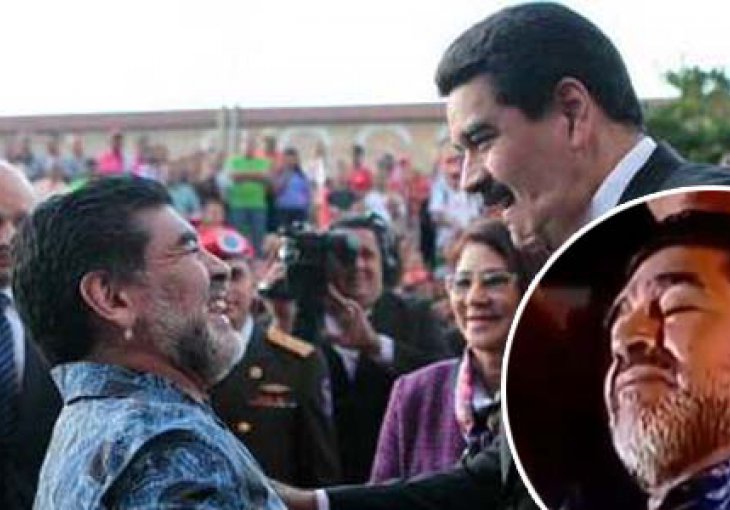 Maradona zaspao na svečanoj ceremoniji u Venecueli