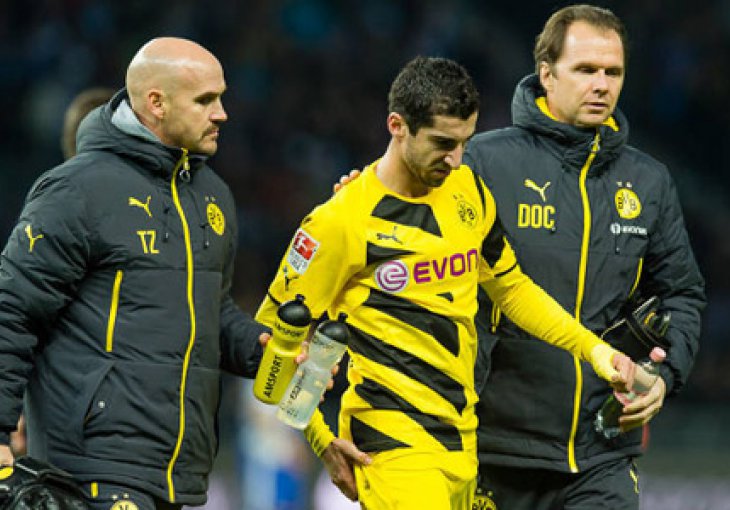 Mkhitaryan mjesec i po dana van terena