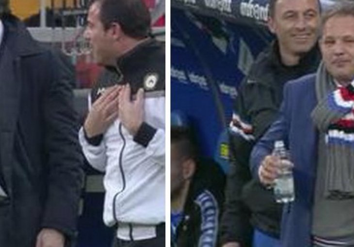 Mihajlović se smijao Stankoviću kada je ovaj dobio crveni karton