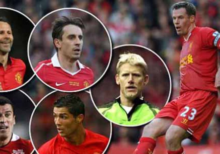 U Carragherovom idealnom timu pet igrača Uniteda