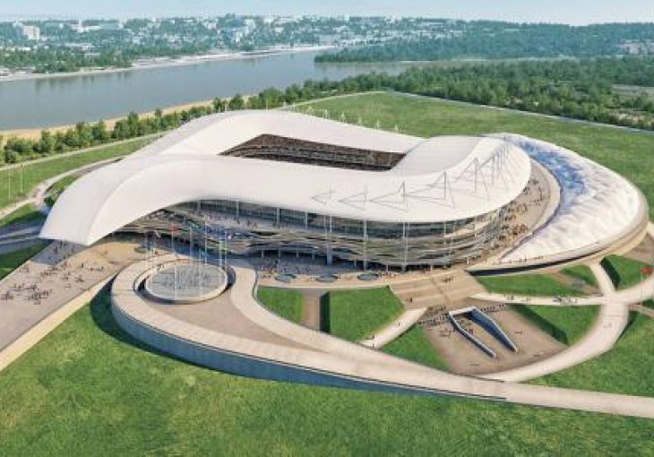 Kasne radovi na izgradnji stadiona u Rostovu