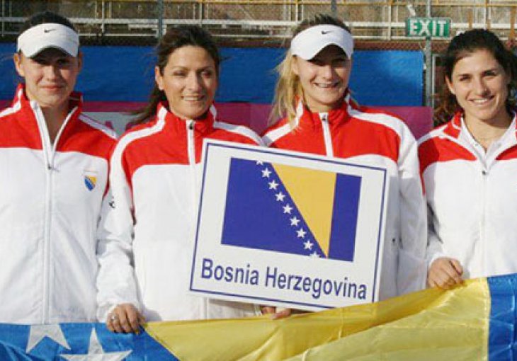 Teniserke BiH poražene na startu turnira Fed Cup-a