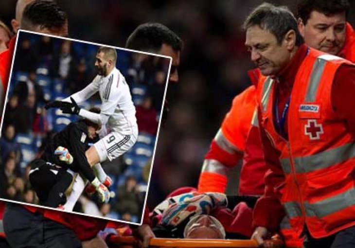 Golman Seville otpušten iz bolnice, Benzema mu poželio brz oporavak