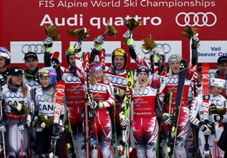 Austrija osvojila zlatnu medalju u ekipnom natjecanju u Beaver Creeku