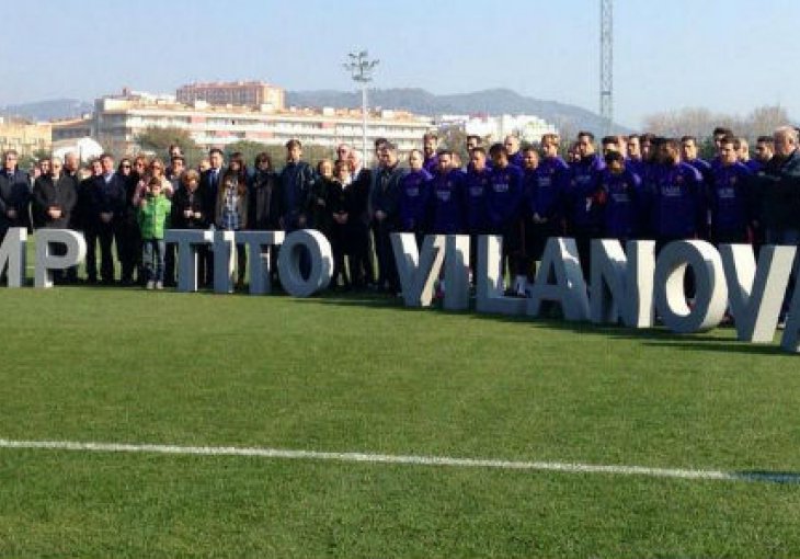 Barca odala počast Titu Vilanovi