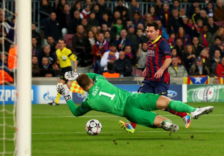 Messi čestitao Hartu na fantastičnim odbranama