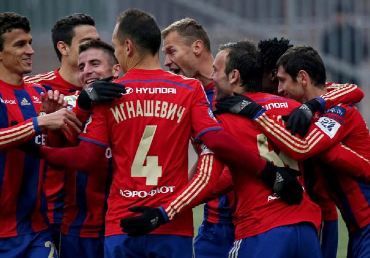 Fudbaleri CSKA izveli neviđenu akciju iz slobodnog udarca