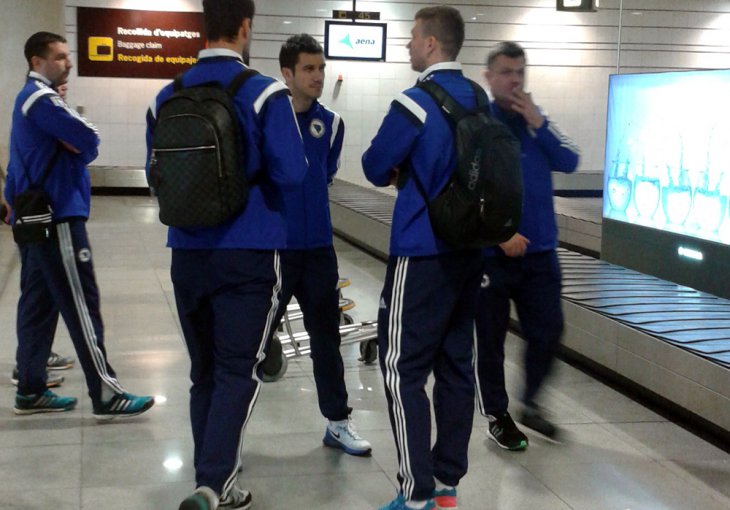 Reprezentacija BiH stigla u Barcelonu