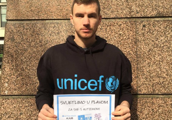 Džeko uputio podršku povodom Svjetskog dana svjesnosti o autizmu