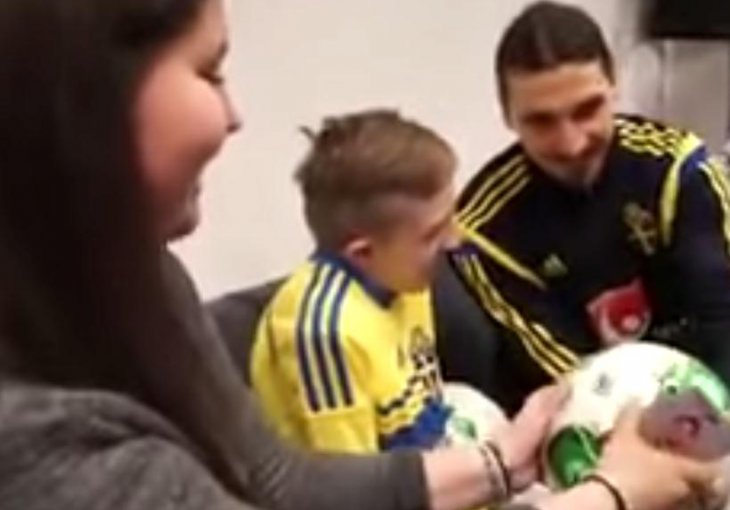 Popularni Ibra uljepšao dan djeci sa posebnim potrebama