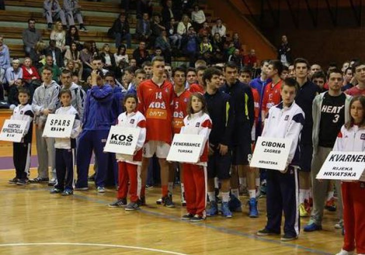 Juniori Sparsa i kadeti Cedevite najuspješniji na Šestoaprilskom košarkaškom turniru