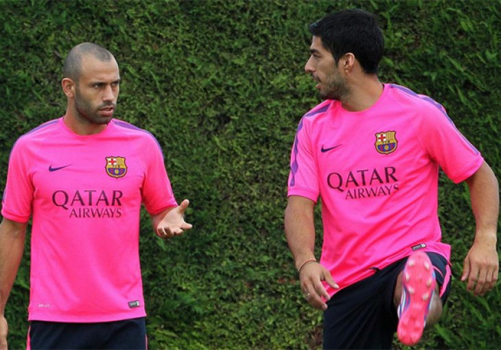 Mascherano uporedio Suareza sa legendarnim napadačem Barcelone