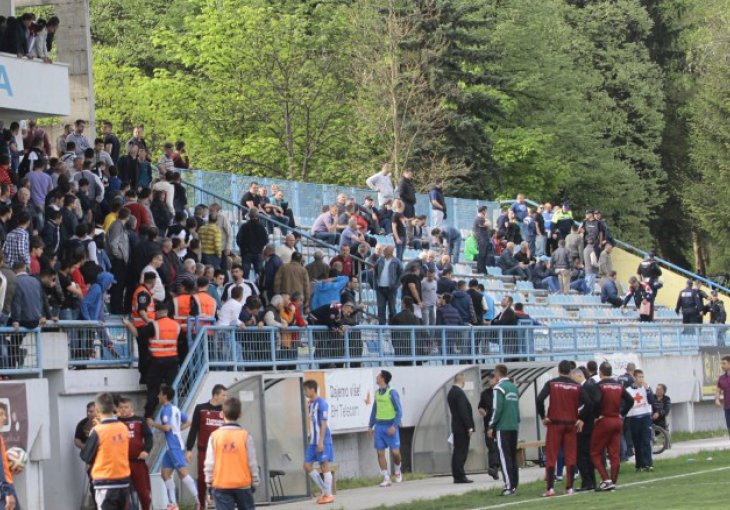 Spalević pogodio za vodstvo Slavije, pa se narugao gostujućim navijačima