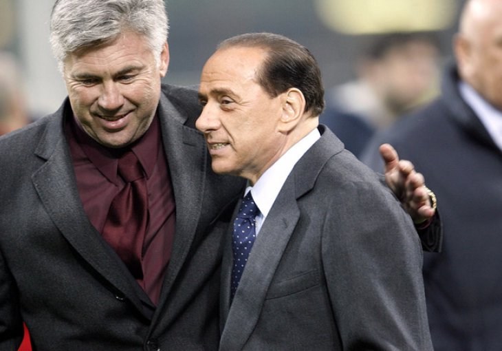 Berlusconi: Ne želim zamisliti Milan bez Ancelottija