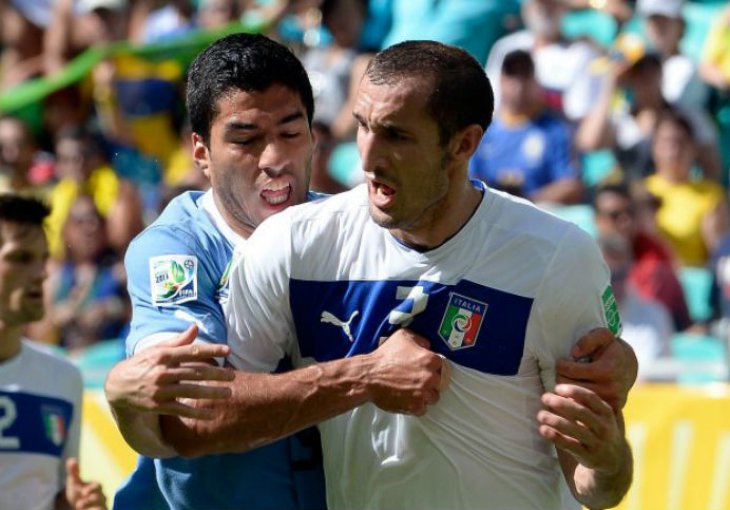 Chiellini progovorio u ponovnom duelu sa Suarezom: Ovo će mnoge iznenaditi