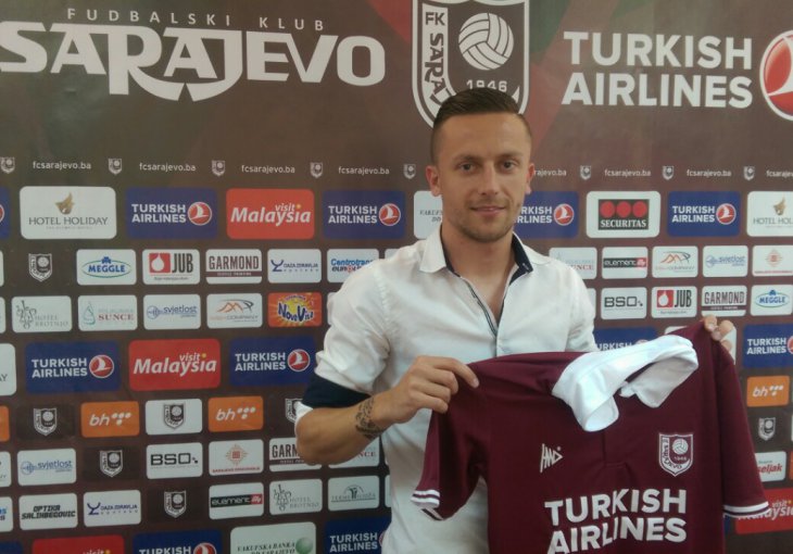 Sarajevo dovelo prvo pojačanje: Bivši kapiten Slobode obukao bordo dres