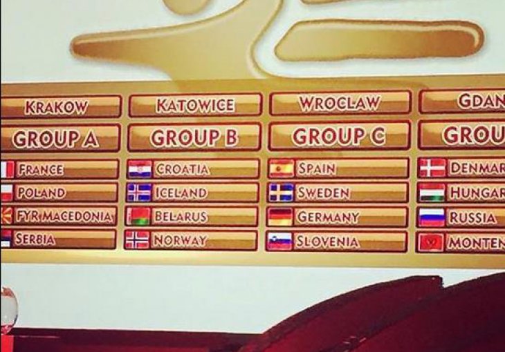 Hrvatska nije mogla dobiti bolju grupu, Srbija bez sreće na žrijebu