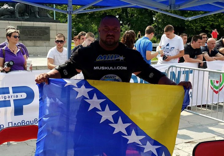Najjači čovjek BiH zauzeo 9. mjesto u Bugarskoj
