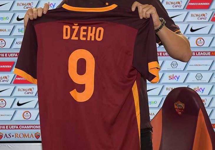Džeko oduševio fanove: Nadam se da ću davati golove Laziju kao i Unitedu!