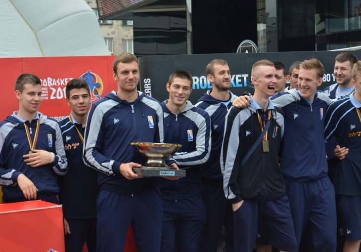 Promocija pehara Eurobasketa u Sarajevu!