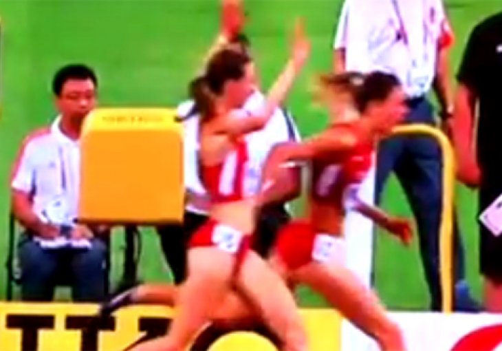 Ofiraža godine: Izgubila sigurnu medalju jer je počela prerano slaviti! (VIDEO)