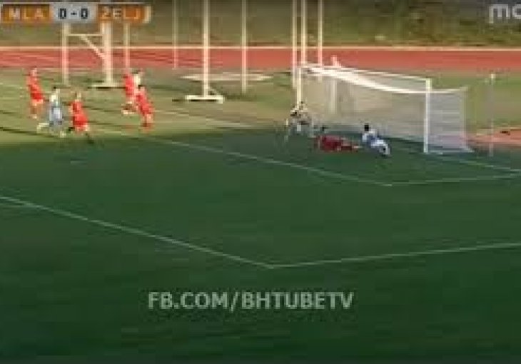 O ovome će se tek pričati: Nevjerovatan promašaj fudbalera Željezničara (VIDEO)