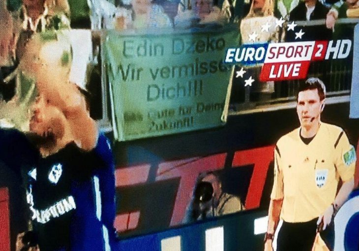 Ne zaboravljaju Edina: Navijači Wolfsburga još uvijek tuguju za Džekom!