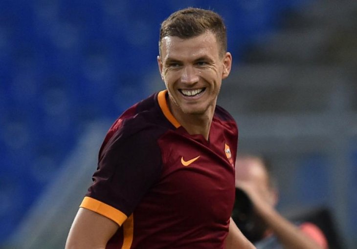 Edin Džeko postigao dva gola na treningu pred Carpi