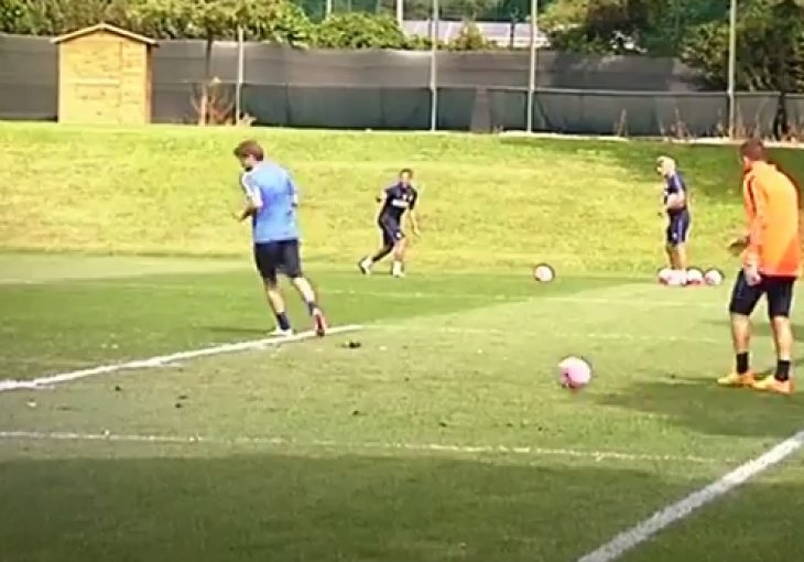 VIDEO: Ljajić i Perišić oduševili Mancinija: Trening u znaku Balkanaca