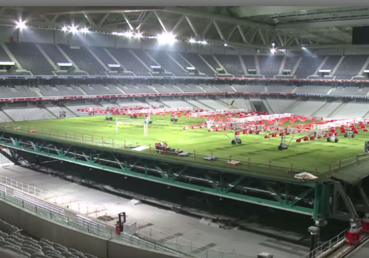 Francuska genijalnost na djelu: Kako su od stadiona napravili dvoranu!