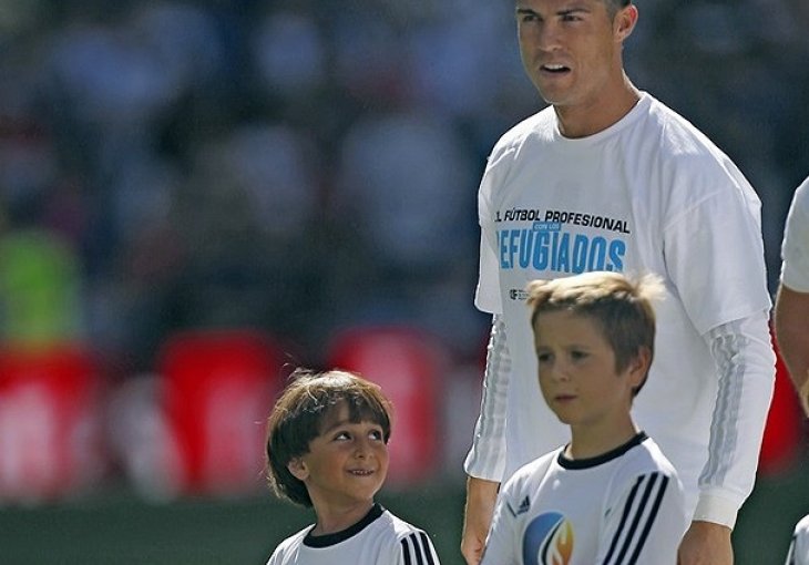 Dječak kog je saplela snimateljka upoznao Cristiana Ronalda