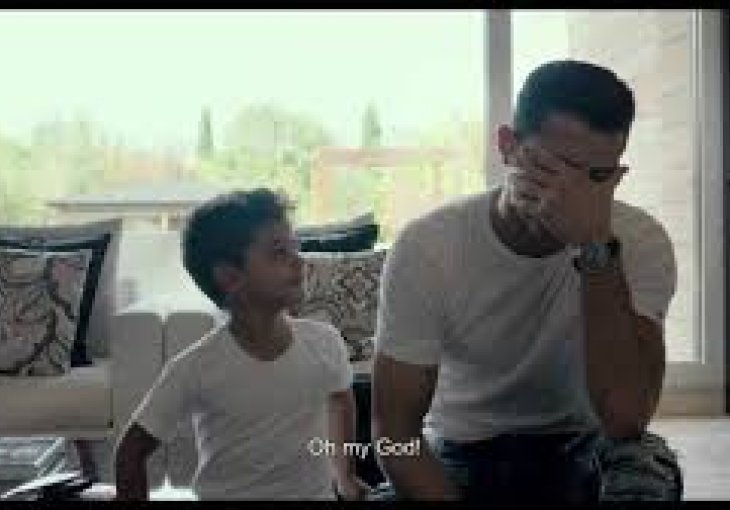 (VIDEO) Tata je mnogo ljut: Sin Cristiana Ronalda ne zna ime svog oca! 