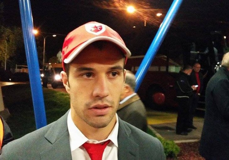 Igrač Olympiakosa s kapom Zvezde izazvao incident na Maksimiru