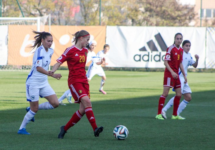 Ženska fudbalska reprezentacija BiH poražena od Belgije