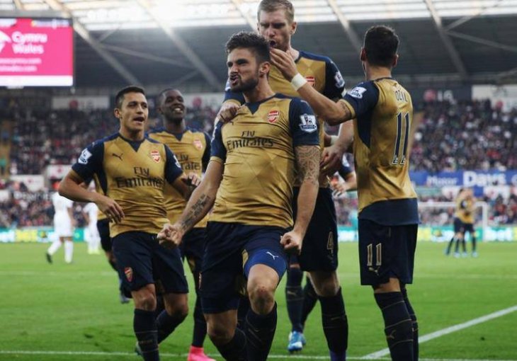 City ipak i dalje na prvom mjestu, Arsenal ubjedljiv protiv Swansea
