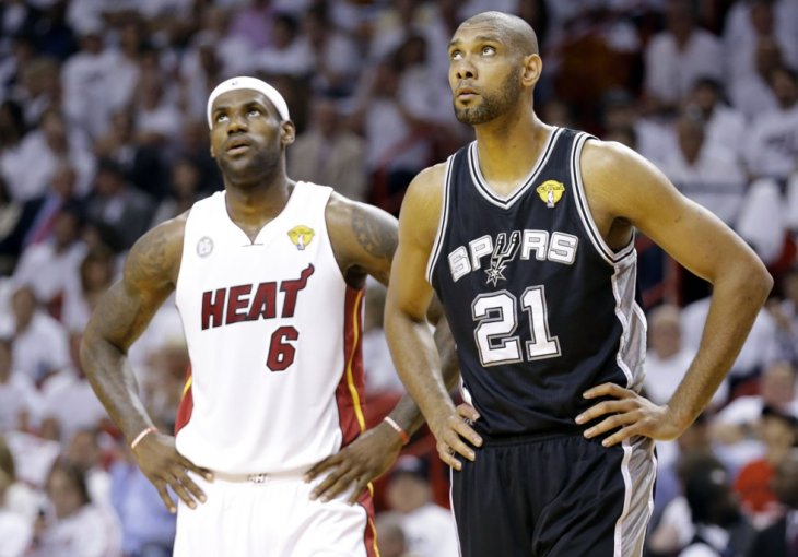 Duncan i LeBron ušli u historiju NBA
