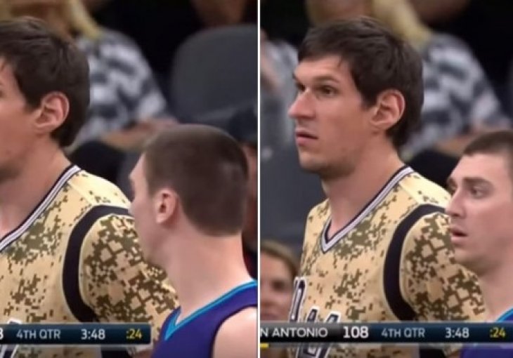 Neprocjenjiva reakcija Tyler Hansbrougha kada je ugledao gorostasnog Srbijanca
