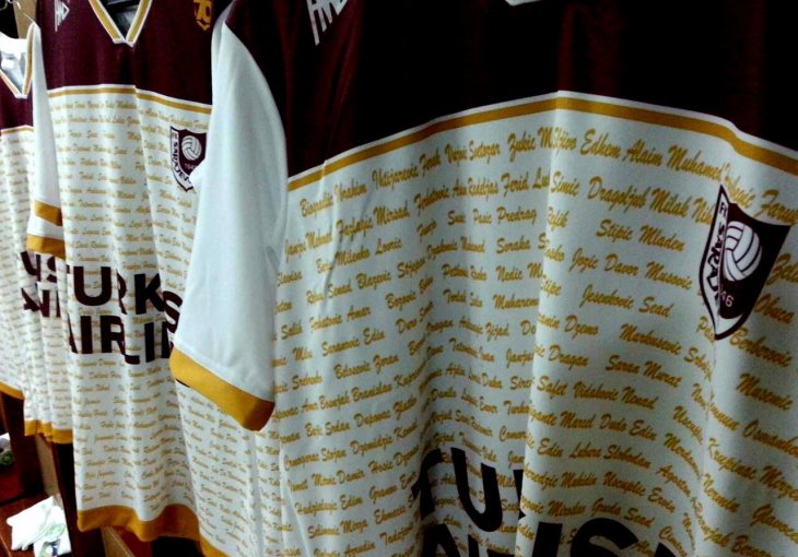 Sarajevo protiv Galatasaraya u specijalnim dresovima