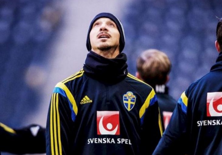 Ibrahimović laktom u glavu udario Danca Kvista
