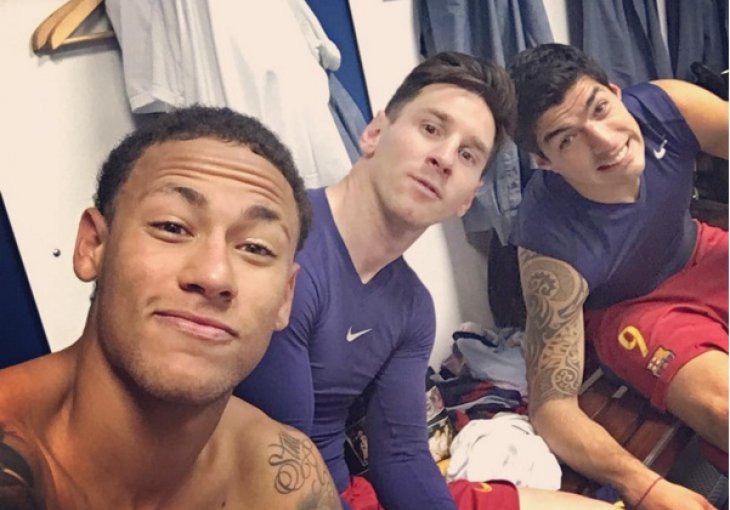 Slavljenički selfie: Neymar na Instagramu objavio djelić atmosfere iz svlačionice