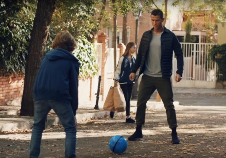 Majstor na terenu, majstor u glumi: Ronaldo poput brižnog oca