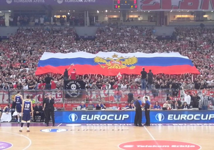 Delije odale počast ruskom pilotu