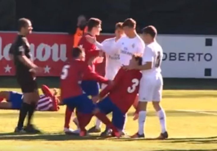 Kakav otac, takav sin: Luca Zidane glavom udario protivnika