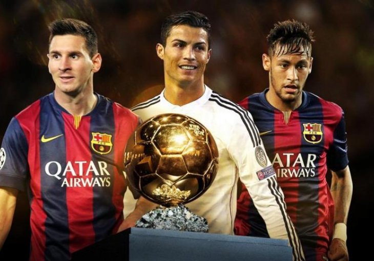 Zlatna lopta: Messi, Ronaldo i Neymar ostali u utrci