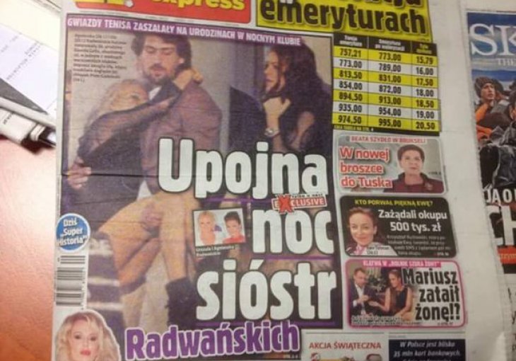 Radwanska se 'olešila' alkoholom, intimni dijelovi tijela se pojavili u javnosti