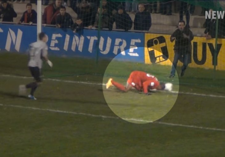 Herman Kore ponizio protivnika: Spustio se na travu i dao gol glavom