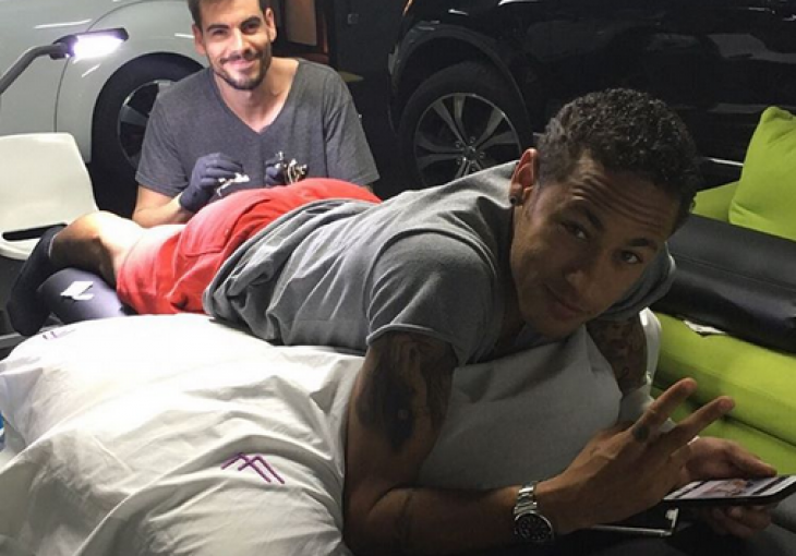 Neymar uradio novu tetovažu